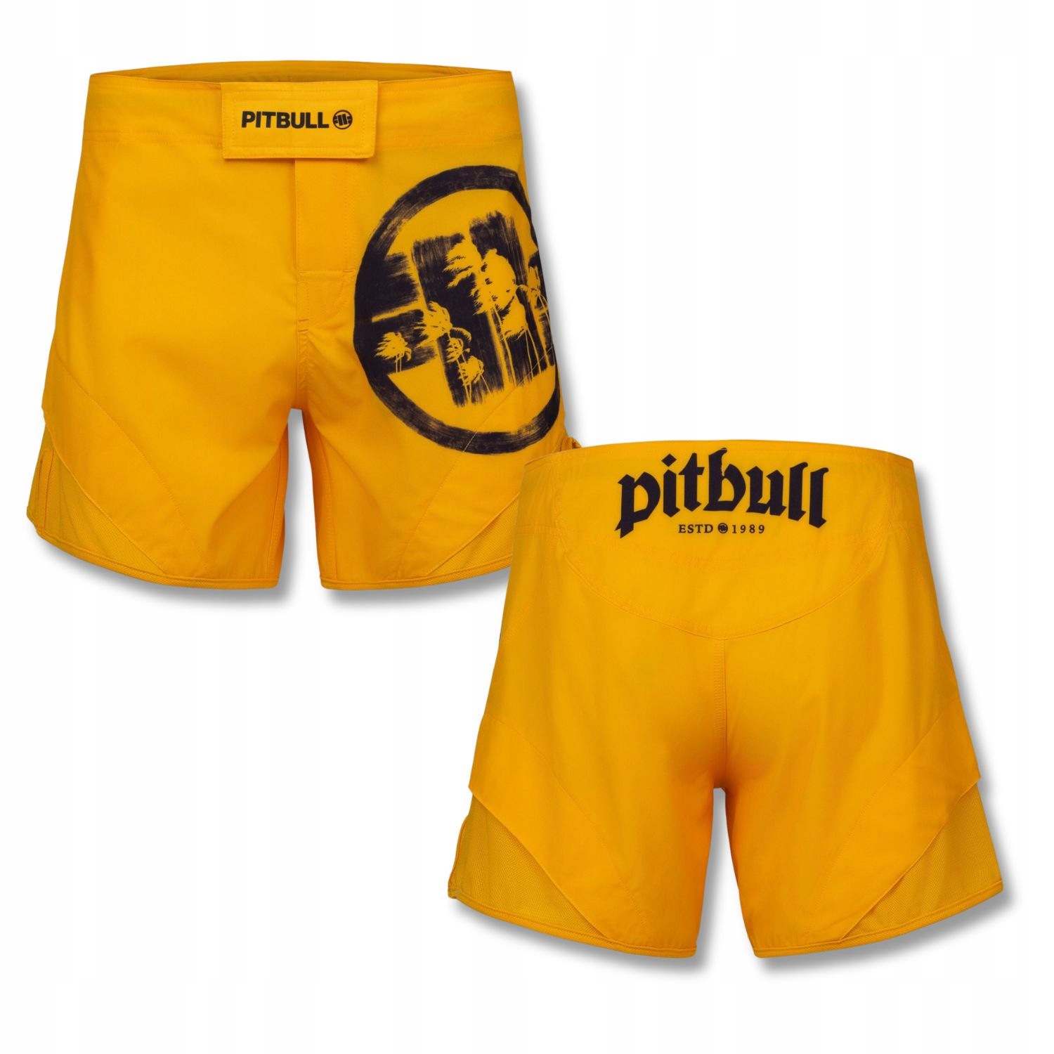 Pánské Kraťasy Jet Mesh Pitbull Logo Palms pro bojové sporty