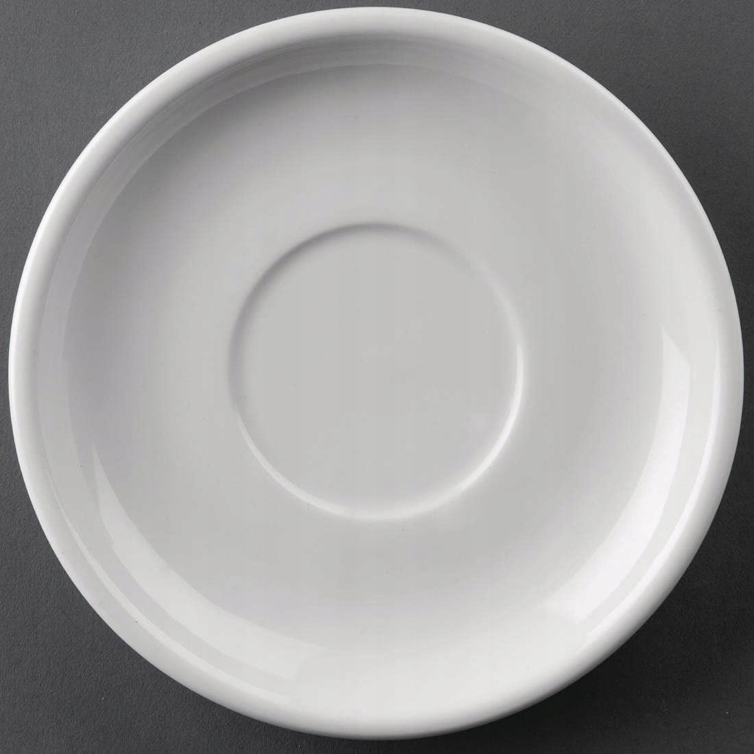 Olympia Athena Podšálky 145 mm 24 ks bílé porcelánové na tácky