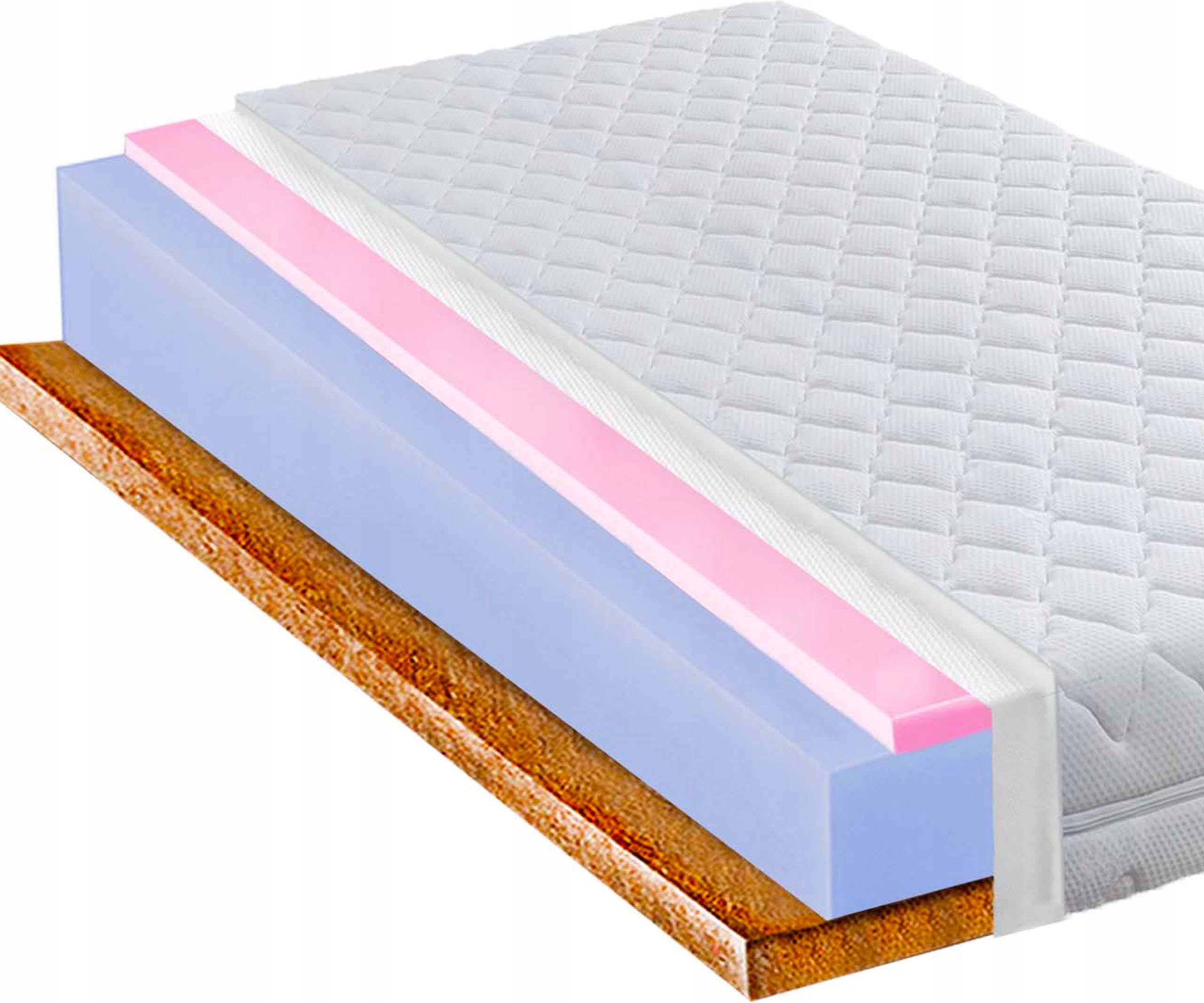 Obojstranný matrac 120x190 s hr a kokosom H5 15 cm na spevňujúcu chrbticu