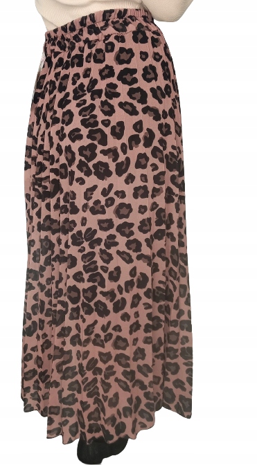 SPÓDNICA PANTERKA MAXI PLISOWANA UNI Rozmiar uniwersalny
