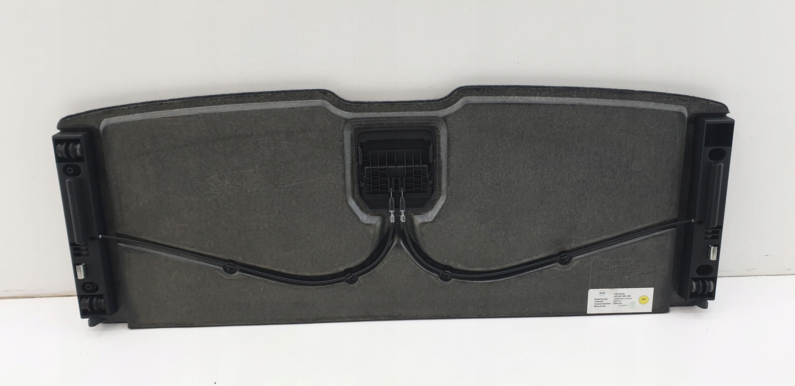 plato floor boot rear part opening VW PASSAT B7 3AF 2010-2014 3AF861486