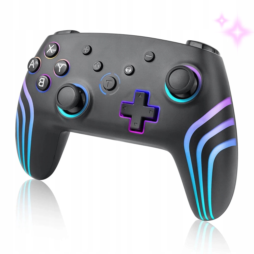 Pad Bezprzewodowy Ps Rgb Funkcja Turbo Programowalne Przyciski 9 Godzin