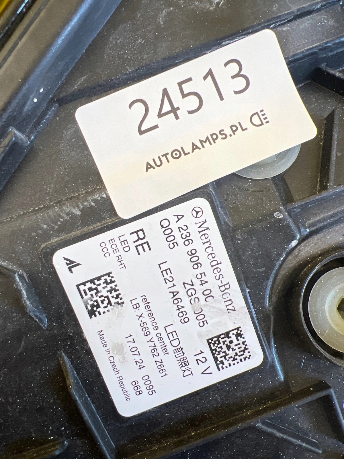 light right Mercedes CLE Coupe W236 Led Performance A2369065400