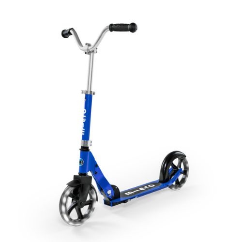 Micro hulajnoga dwukołowa dla dzieci Cruiser Led, blue