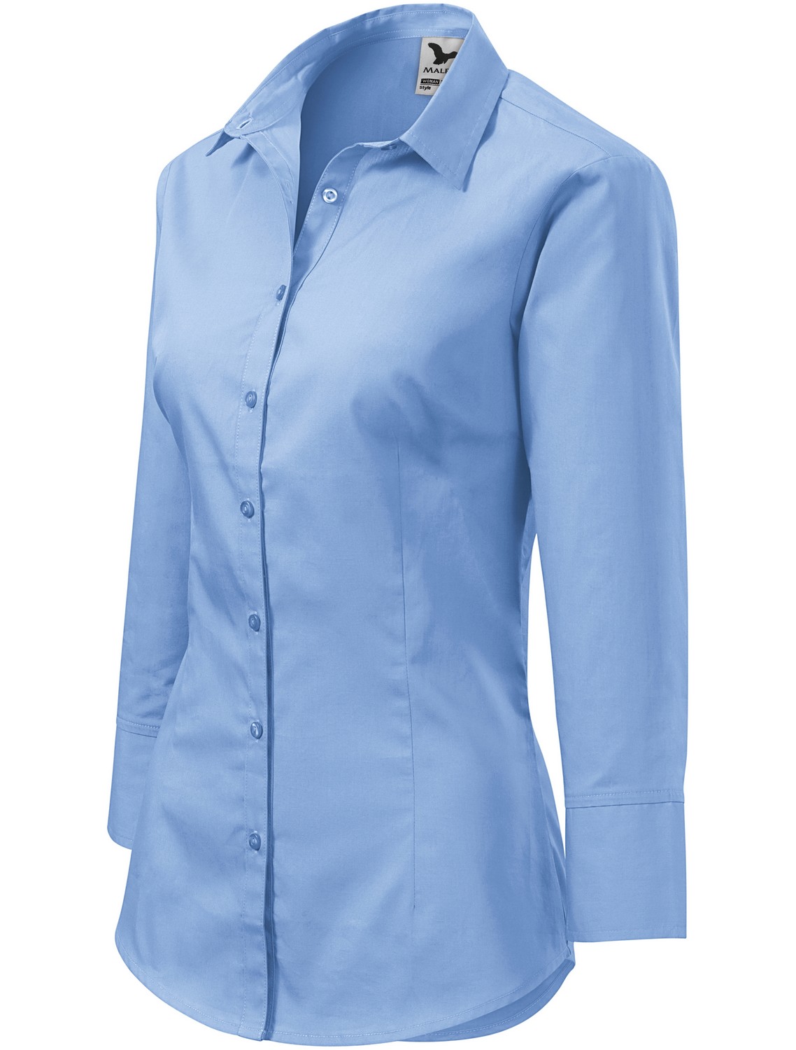 MALFINI STYLE 218 ELEGANCKA WYJŚCIOWA koszula damska rękaw 3/4 XL