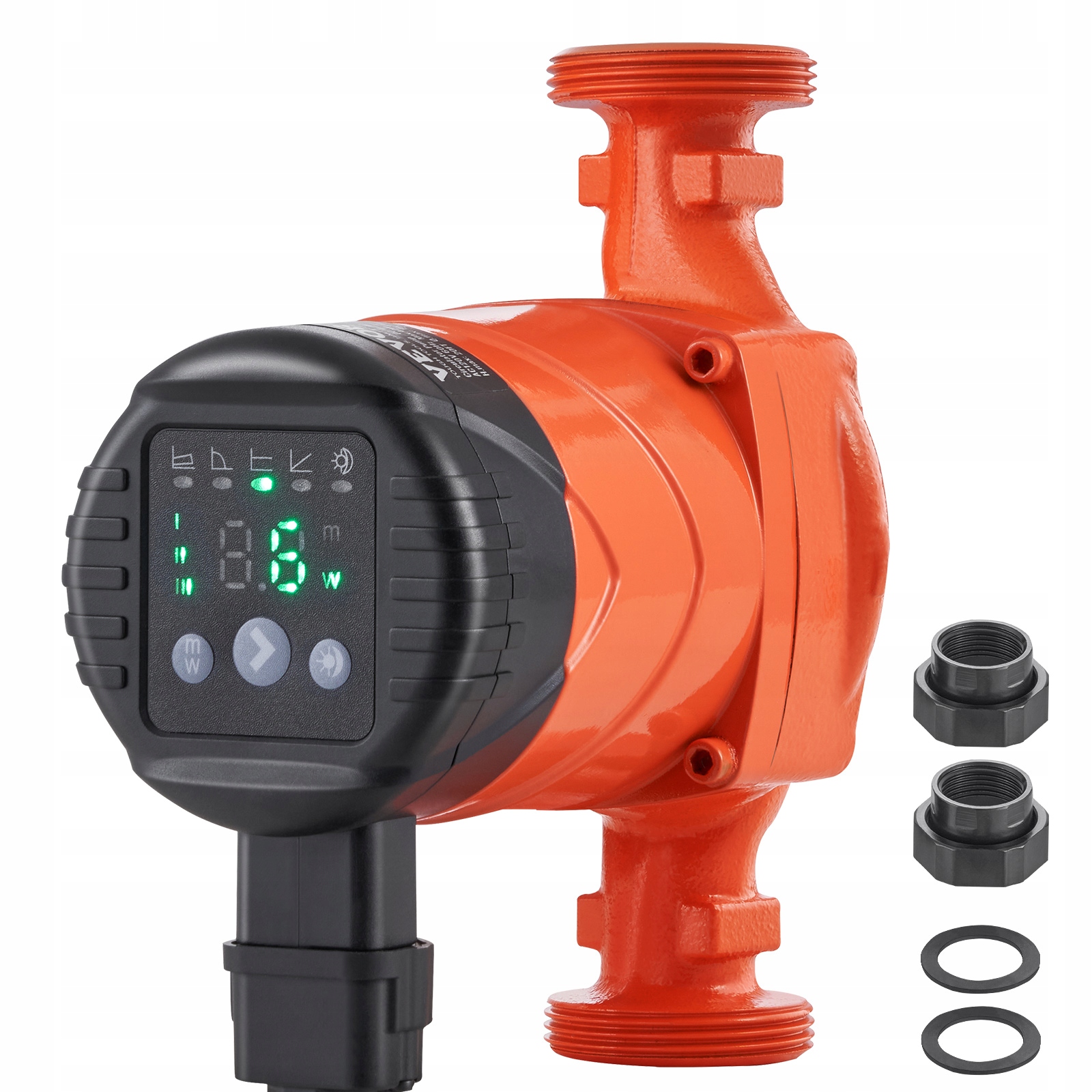 Vevor Obehové Vykurovacie Čerpadlo 220V 45W 60L Min Zdvíhanie 6 M Premium