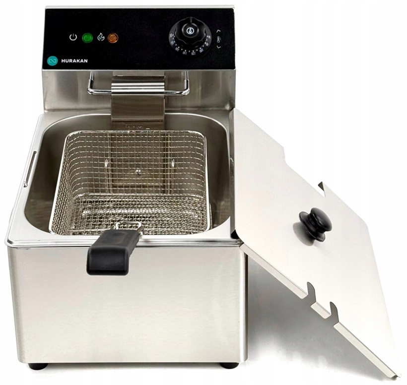 Elektrická fritéza 6L 2,5 kW 230V Gastronomická fritéza HKN-FT6N