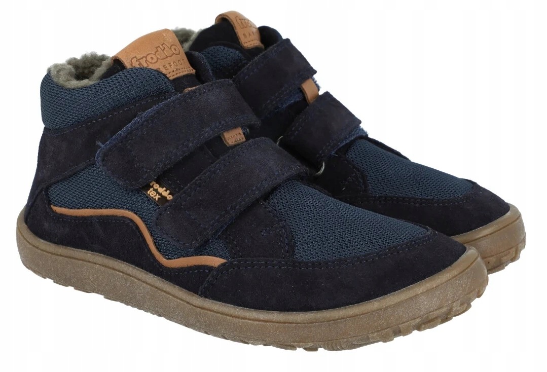 Trzewiki barefoot Froddo G3110254-W ocieplane zimowe z membraną R. 33