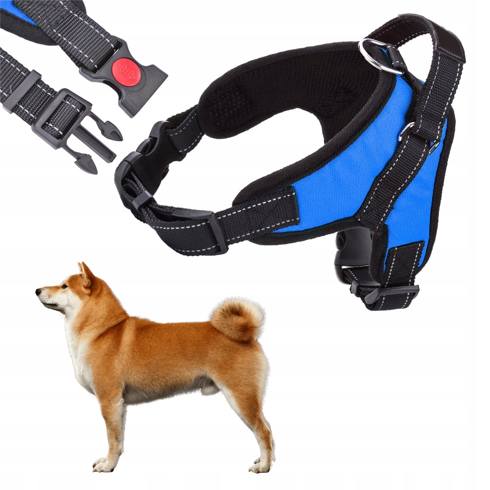 Silné Postroje Pro Psa, Lehké, Beztlakové Odrazky