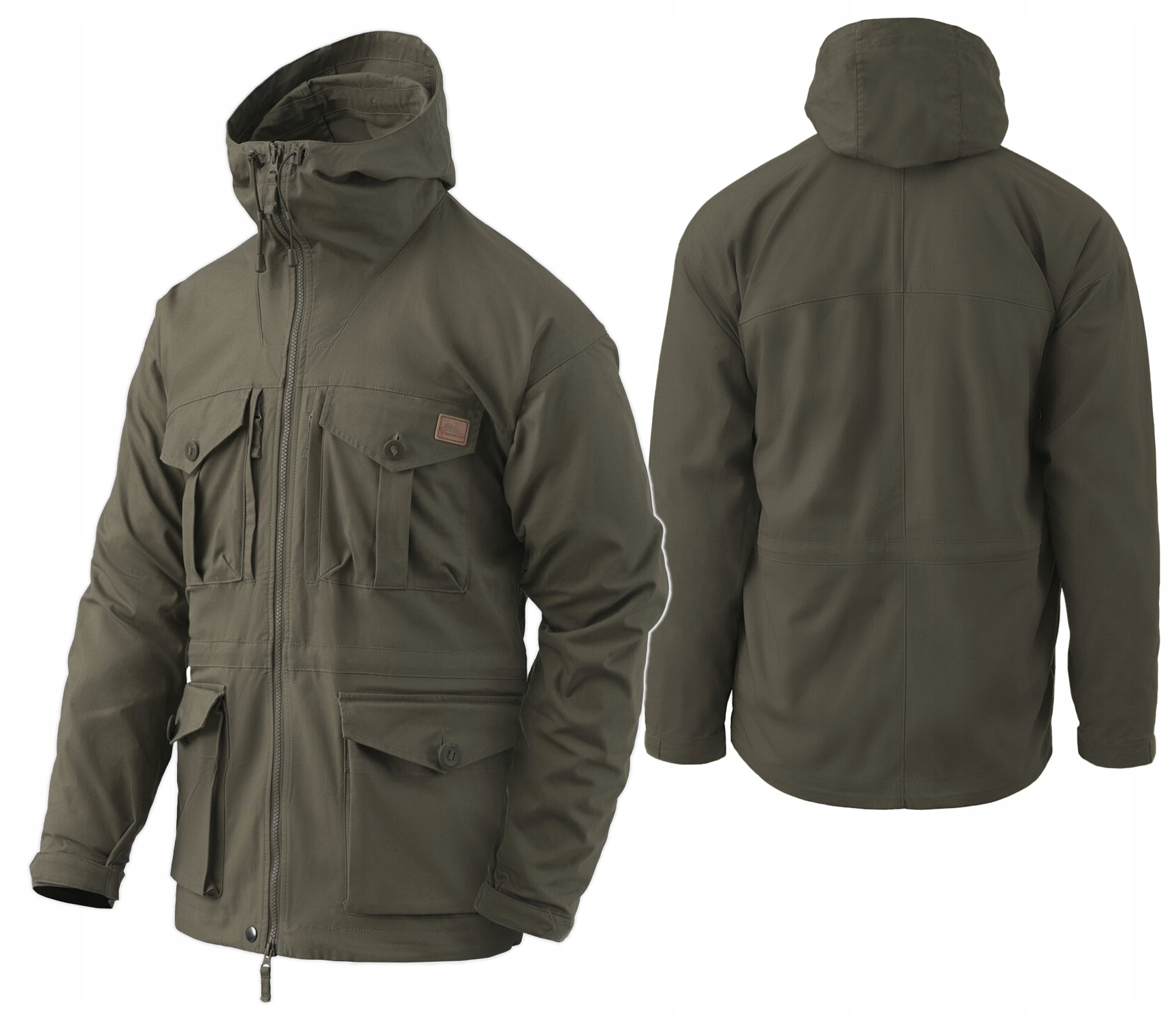 Pánská Vojenská Bunda Sas Smock Duracanvas Helikon Taiga Green M