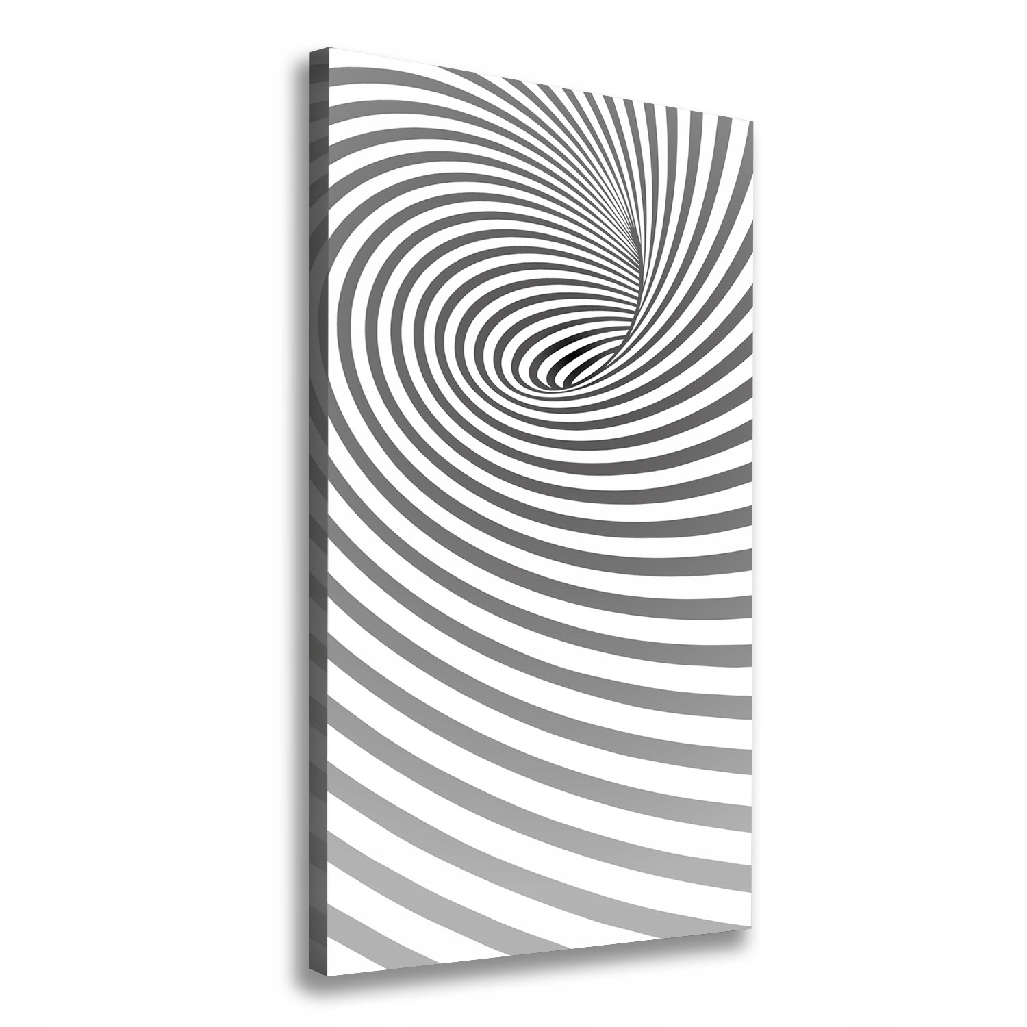 

Foto obraz na płótnie Spirala w paski 50x100 cm