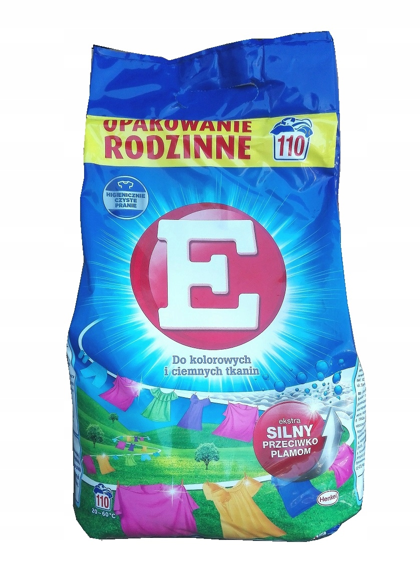

Proszek do prania E 7,15 kg kolor 110 prań 20-60°C