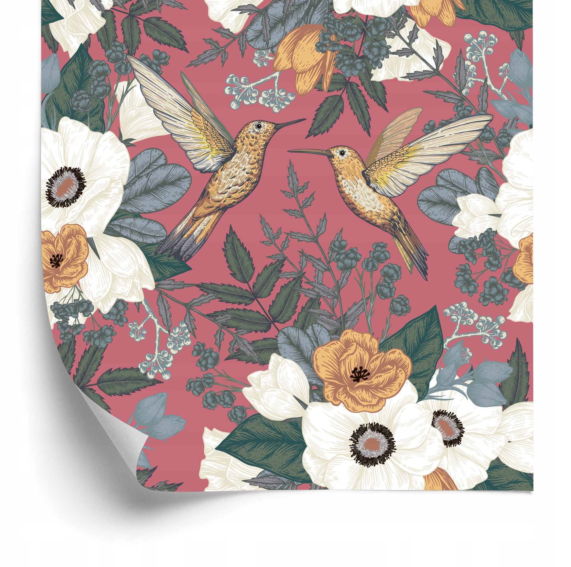 Tapeta Kolibríky 50 x 1000 cm