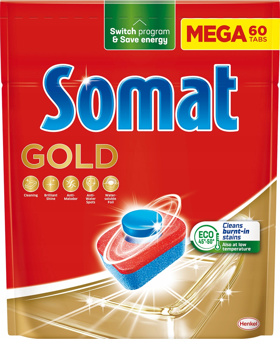 

Tabletki do zmywarki Somat Gold 60szt
