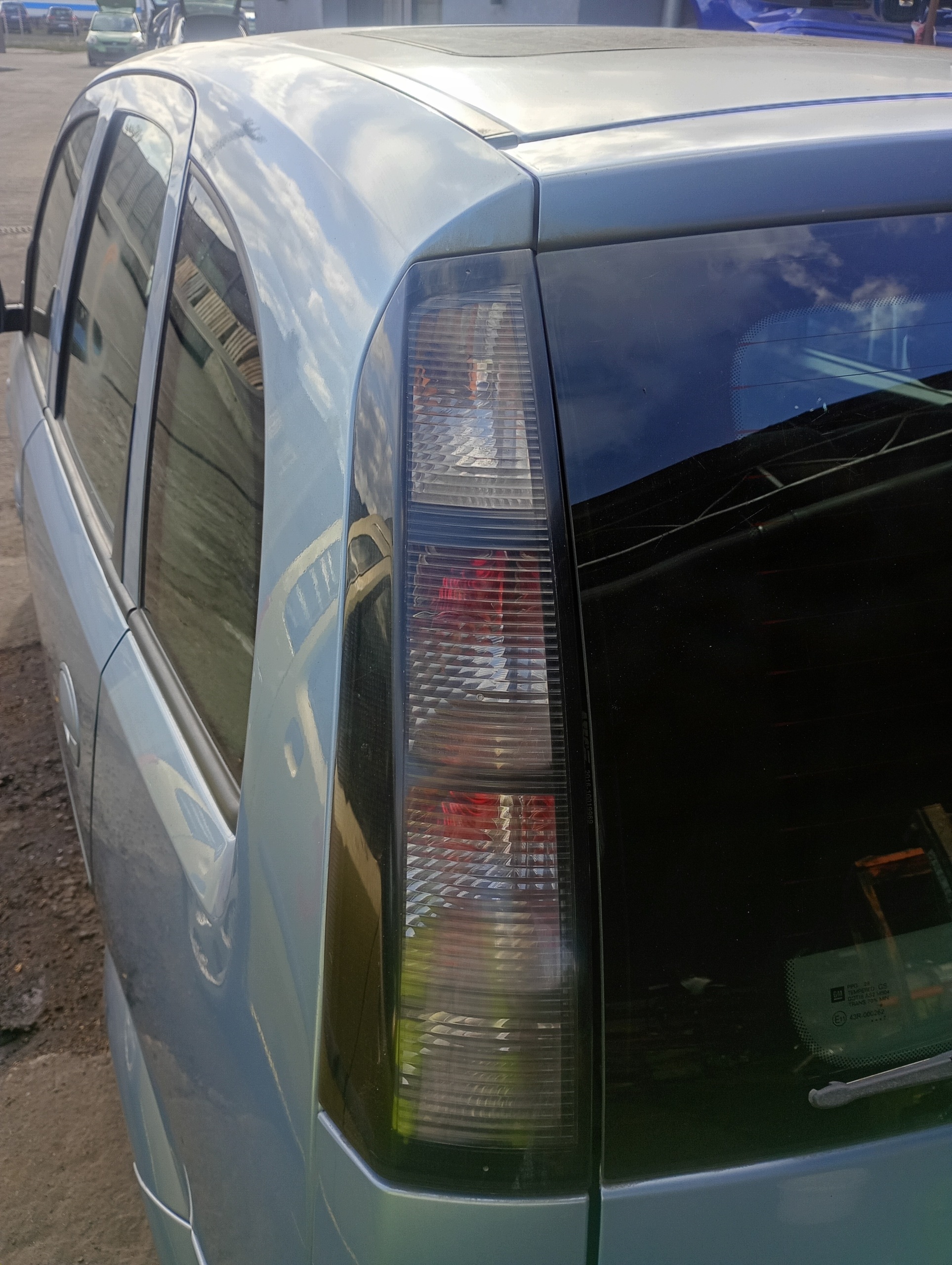 light left rear rear part Opel Meriva A FL 03-10