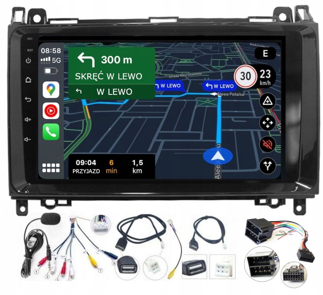 Autorádio Vw Crafter 2006-2016 Carplay Android-auto Bluetooth