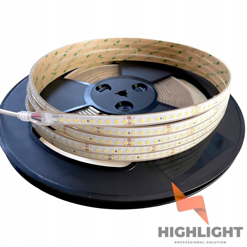 5 m Led pásek Neutrální 4000K 24V IP68 6W 144LED 2835 vodotěsný CRI90