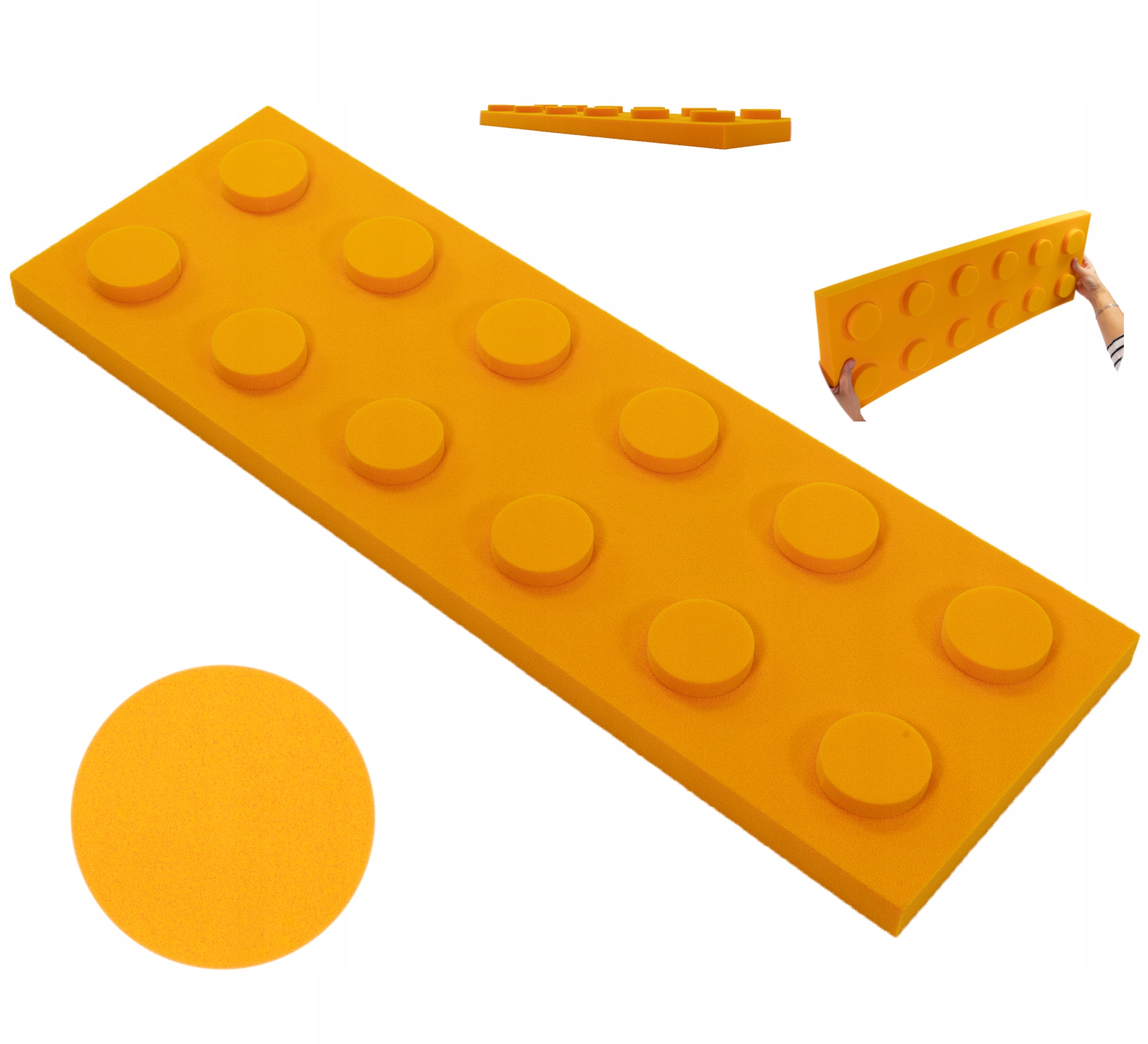 Klocek akustická pěna 25x75 gr. 4cm Decor panel měkká dekorace atesty