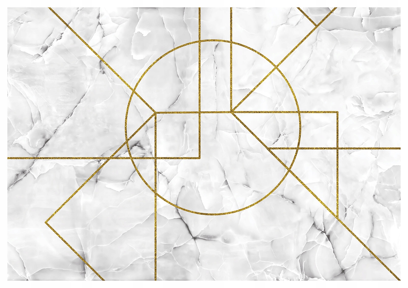 Fototapeta Mramor Zlatá Geometrie Abstrakce Minimalismus 312x219 lepidlo
