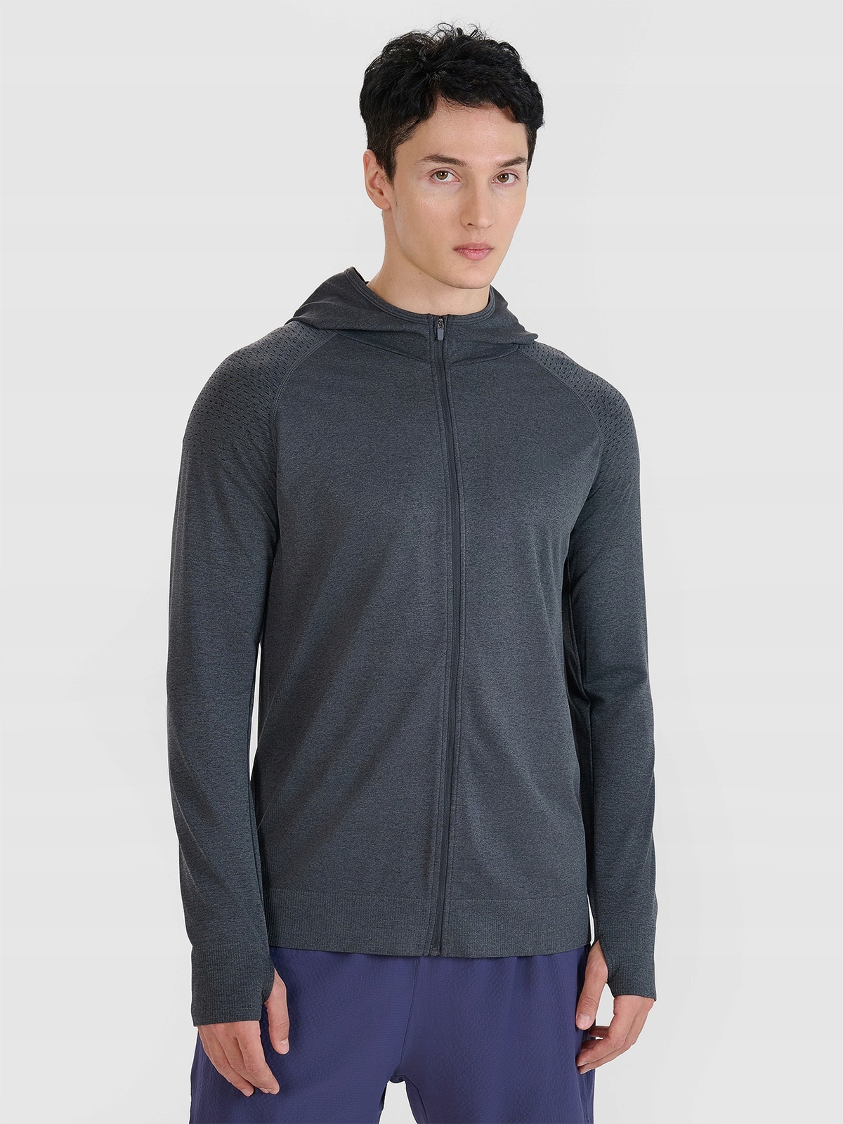 Pánská Mikina 4F Tréninková Rychleschnoucí Na Běhání L/XL M544 SS25