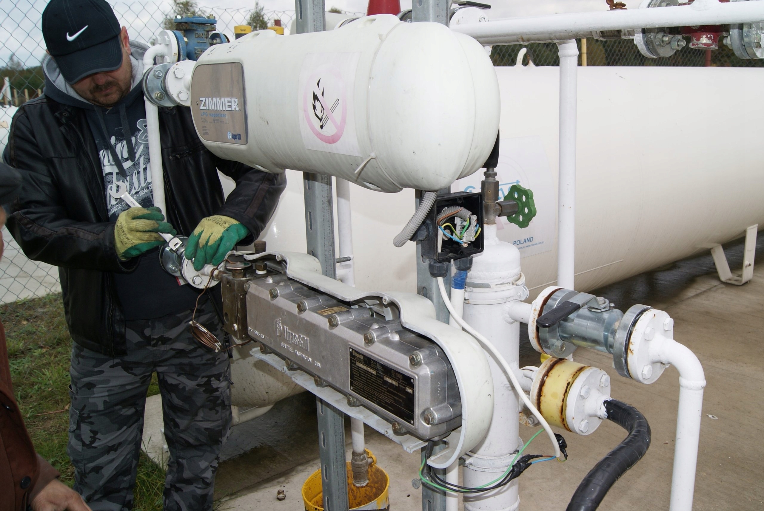 Odparowywacz gazu płynnego Algas-SD-1 Zimmer Z40P Model Algas-SD-1 Zimmer Z40P