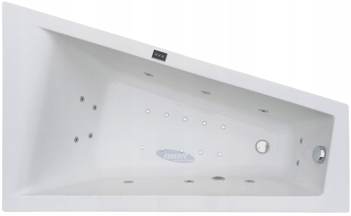 Vana S Hydromasáží 100x160 Tvar Lichoběžníku L/p