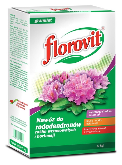 

Florovit nawóz do rododendronów hortensji 1kg Inco