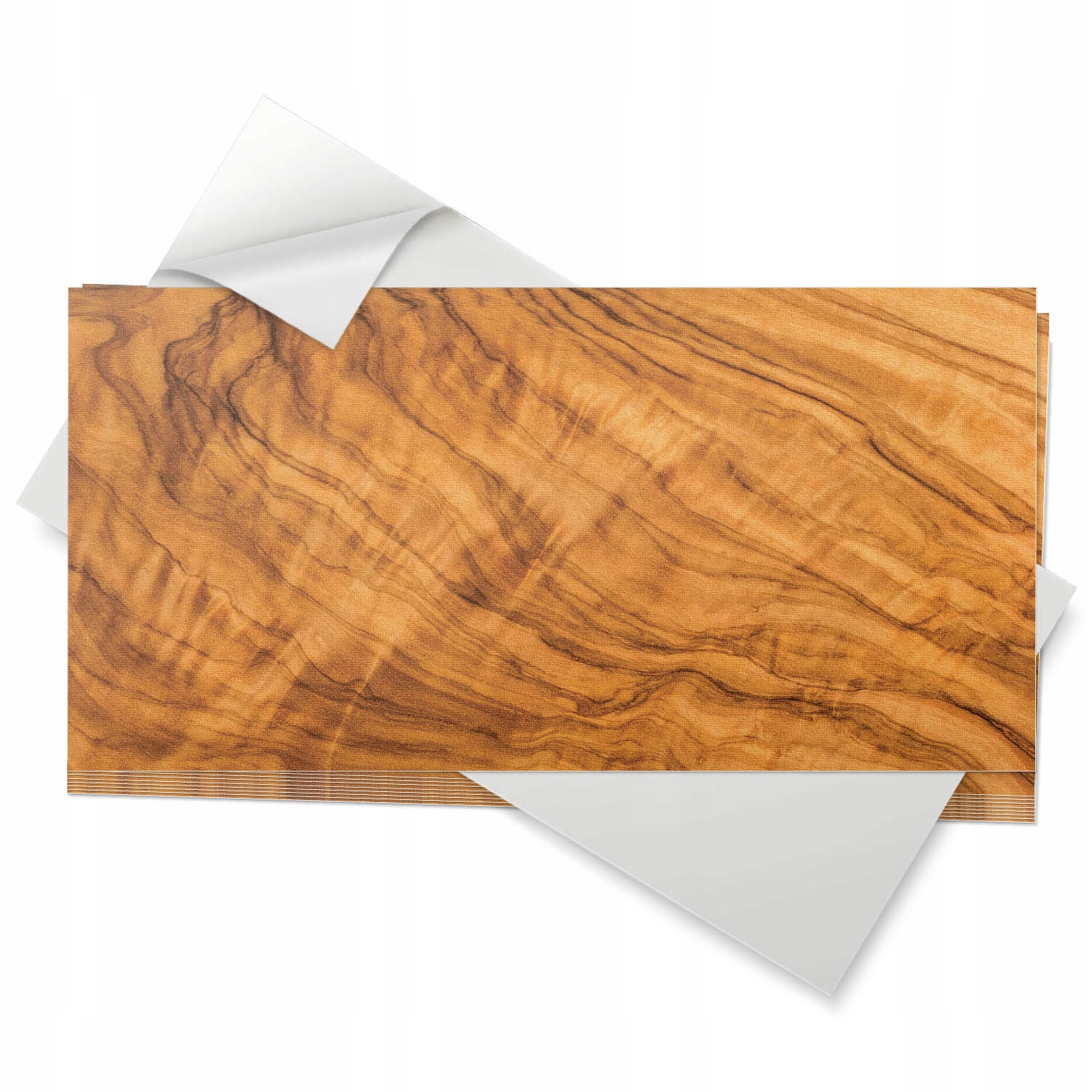 Balíček samolepících Pvc dlaždic 10 ks 40x20 cm Přírodní vzor dřeva