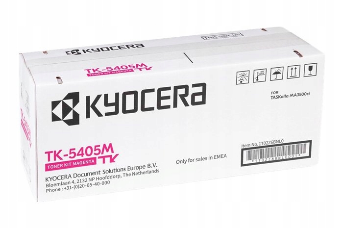 Originální purpurový toner Kyocera MA3500 (TK5405M, TK-5405M, 1T02Z6BNL0)
