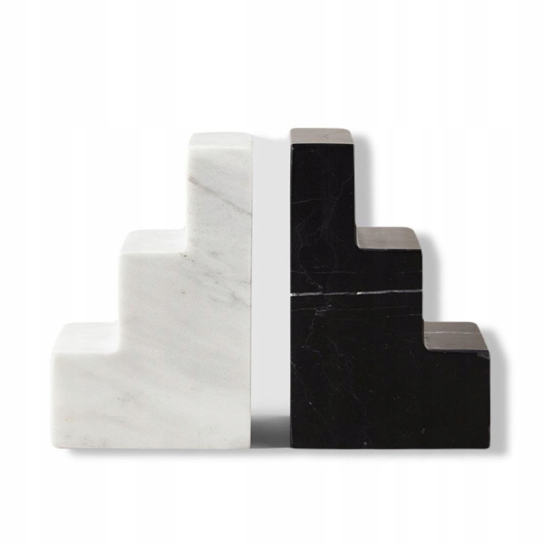 PODPÓRKI DO KSIĄŻEK STAIR CUBE - MARMUR