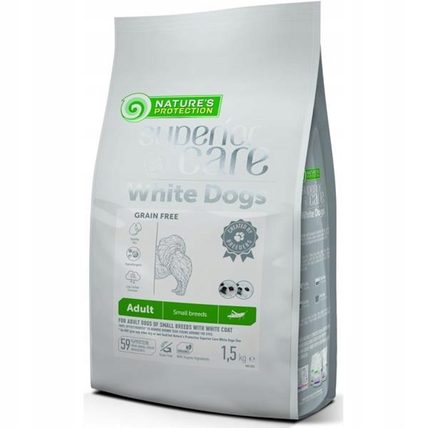 Levně Nature's Protection Superior Care Dog Dry White Dogs Adult Small