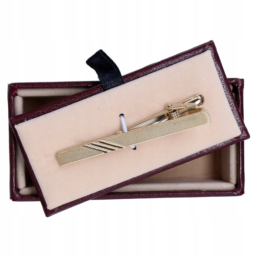 Spinka do krawata złota