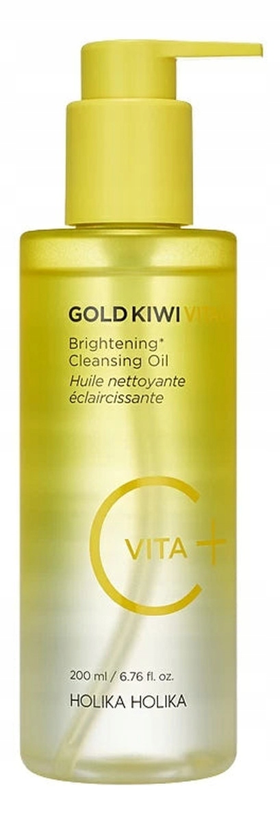 Holika Holika Gold Kiwi Vita C+ Brightening čisticí olej na obličej 200 Ml