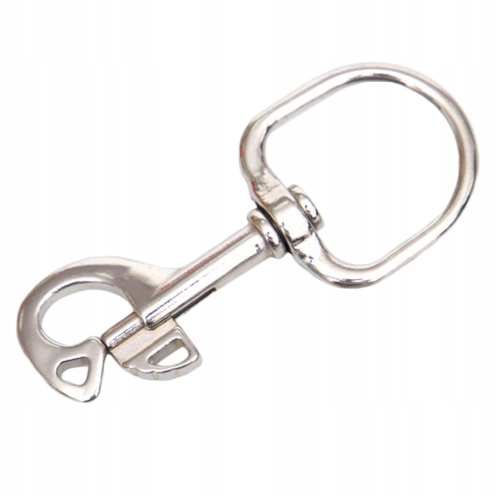 Swivel Eye Snap Clips Clasps Keychain 110mm Długość 12 mm
