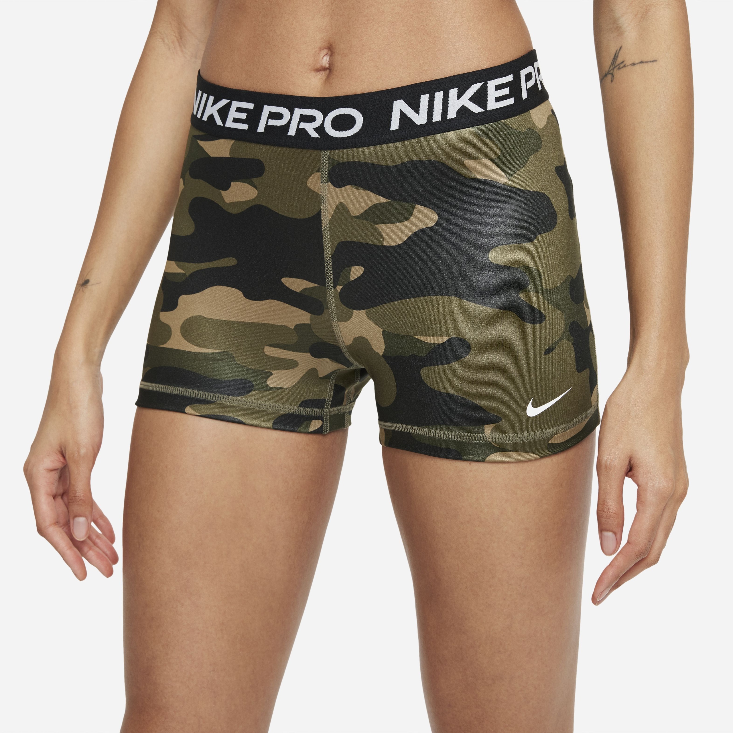 Spodenki treningowe Nike Pro Camo Short, rozmiar Xs