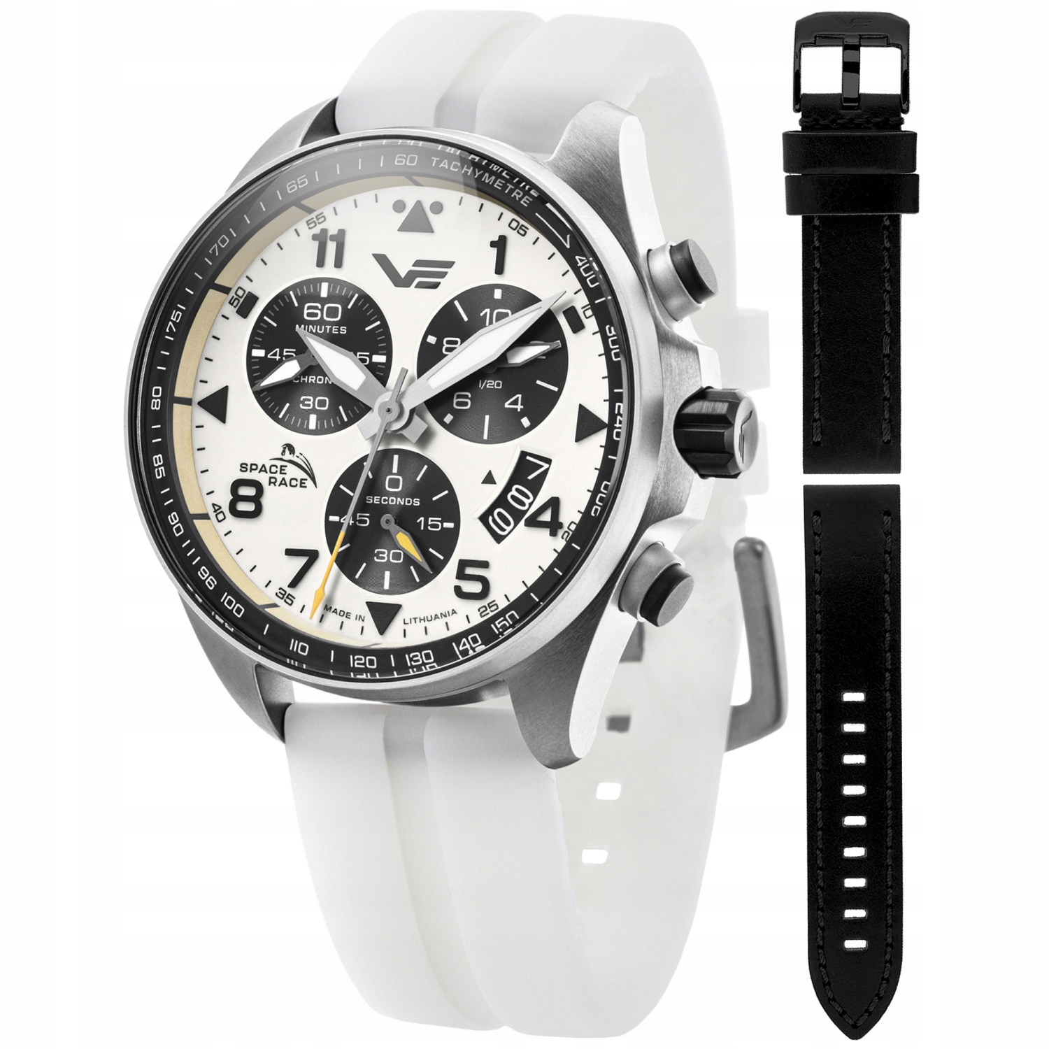 Pánské Hodinky Vostok Europe 6S30-325A743SW bílé