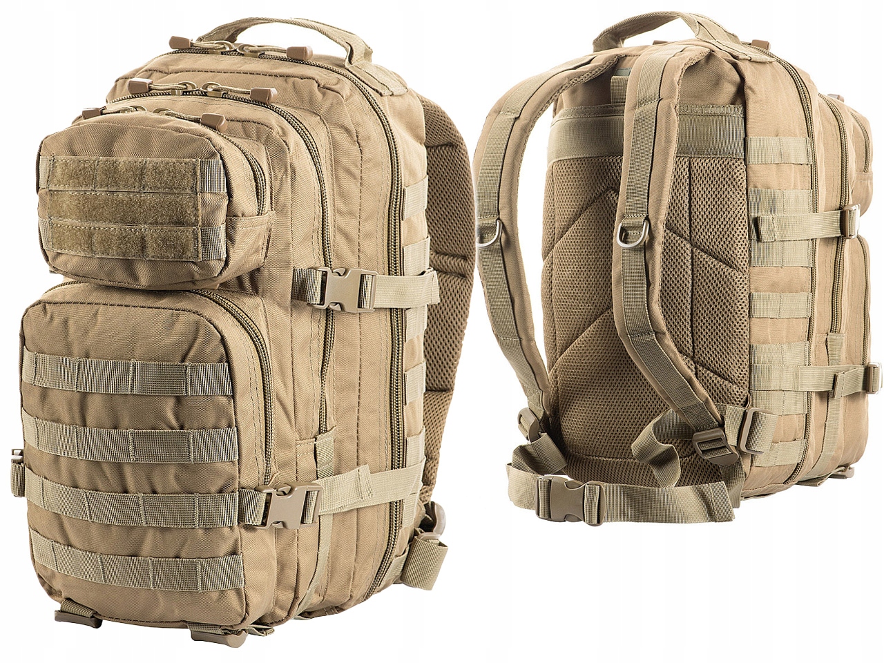Batoh Assault Pack M-tac Tan