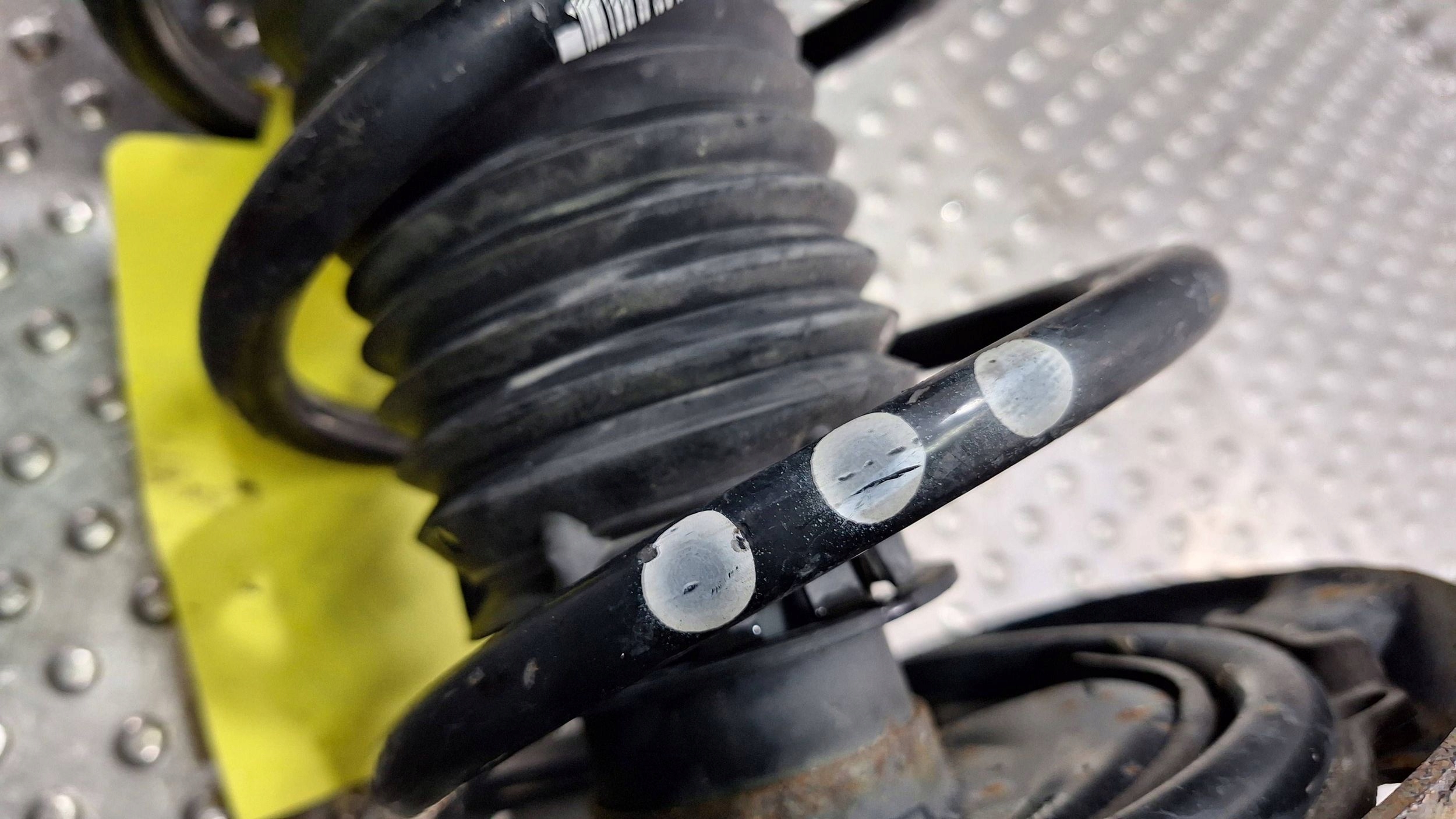 shock absorber left front A2463206513 MERCEDES W117 W176 W246