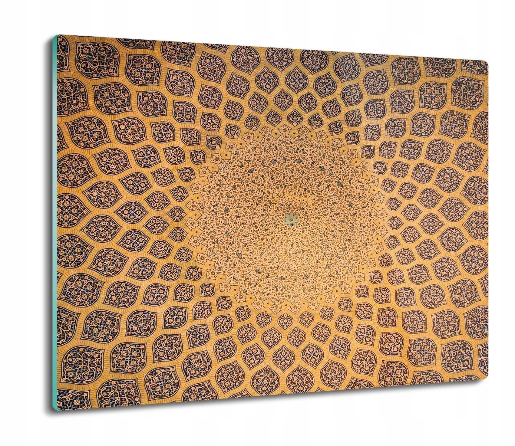 Pevná kuchyňská krájecí deska Tvrzená 60x52 Ornament mozaika