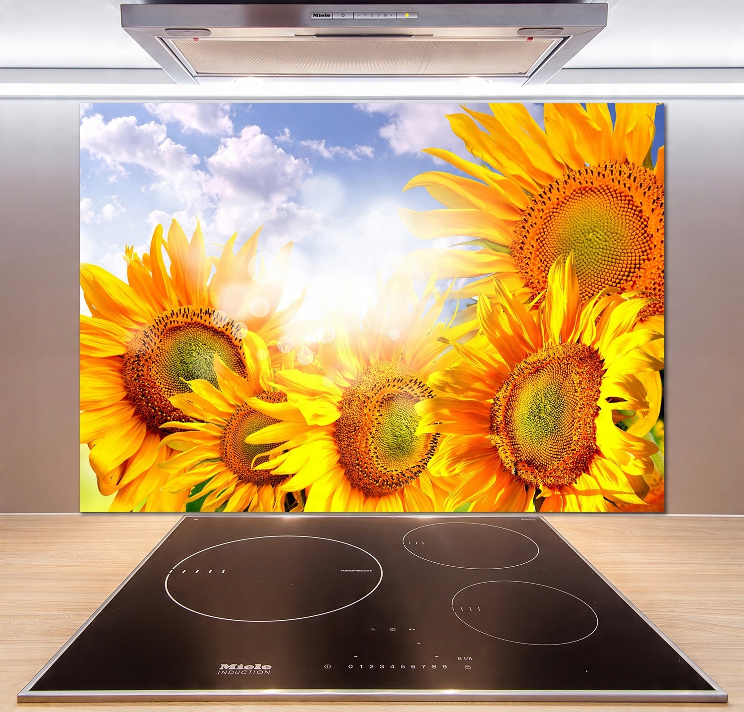 

Panel dekor szkło Słoneczniki 100x70 cm + Klej