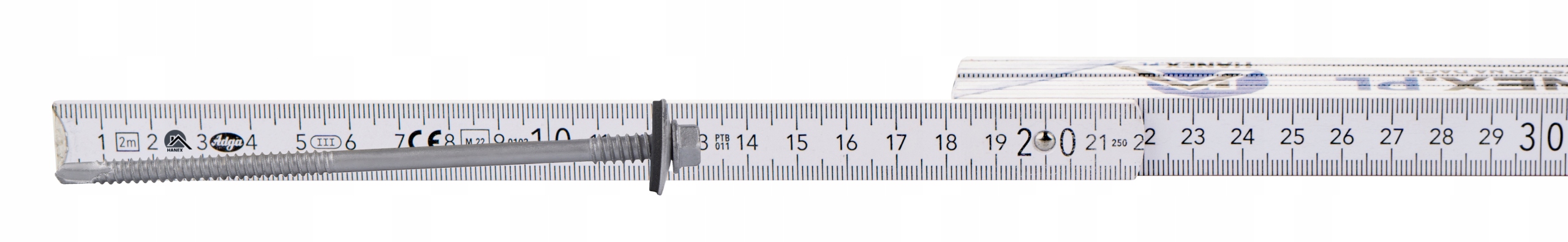 Wkręty do płyty warstwowej 125 mm Ocynk 100 szt. do metalu Etanco GTR6 Stan opakowania oryginalne