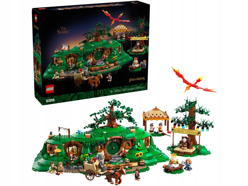 Lego 10354 Icons Władca pierścieni: Shire