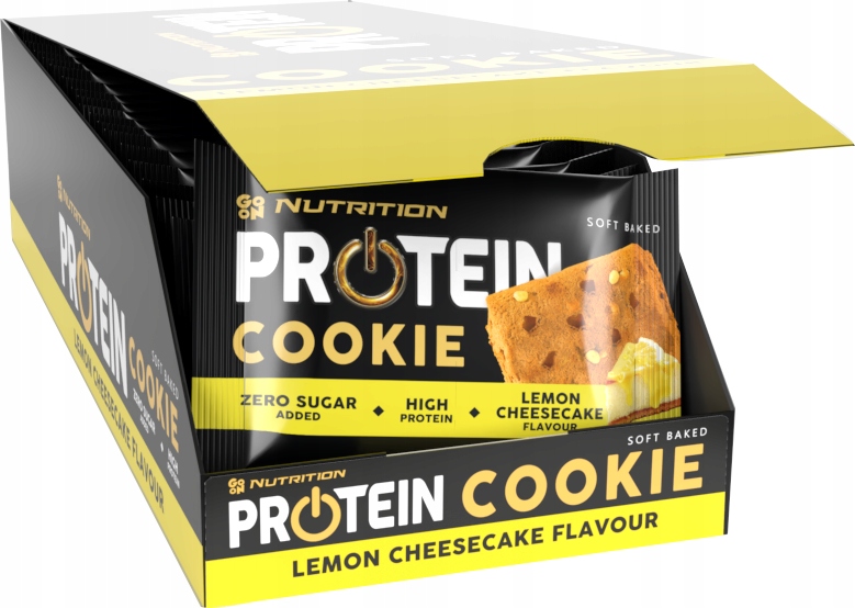 Levně Go On Proteinové sušenky s cheesecake s citronem 50 g Sante