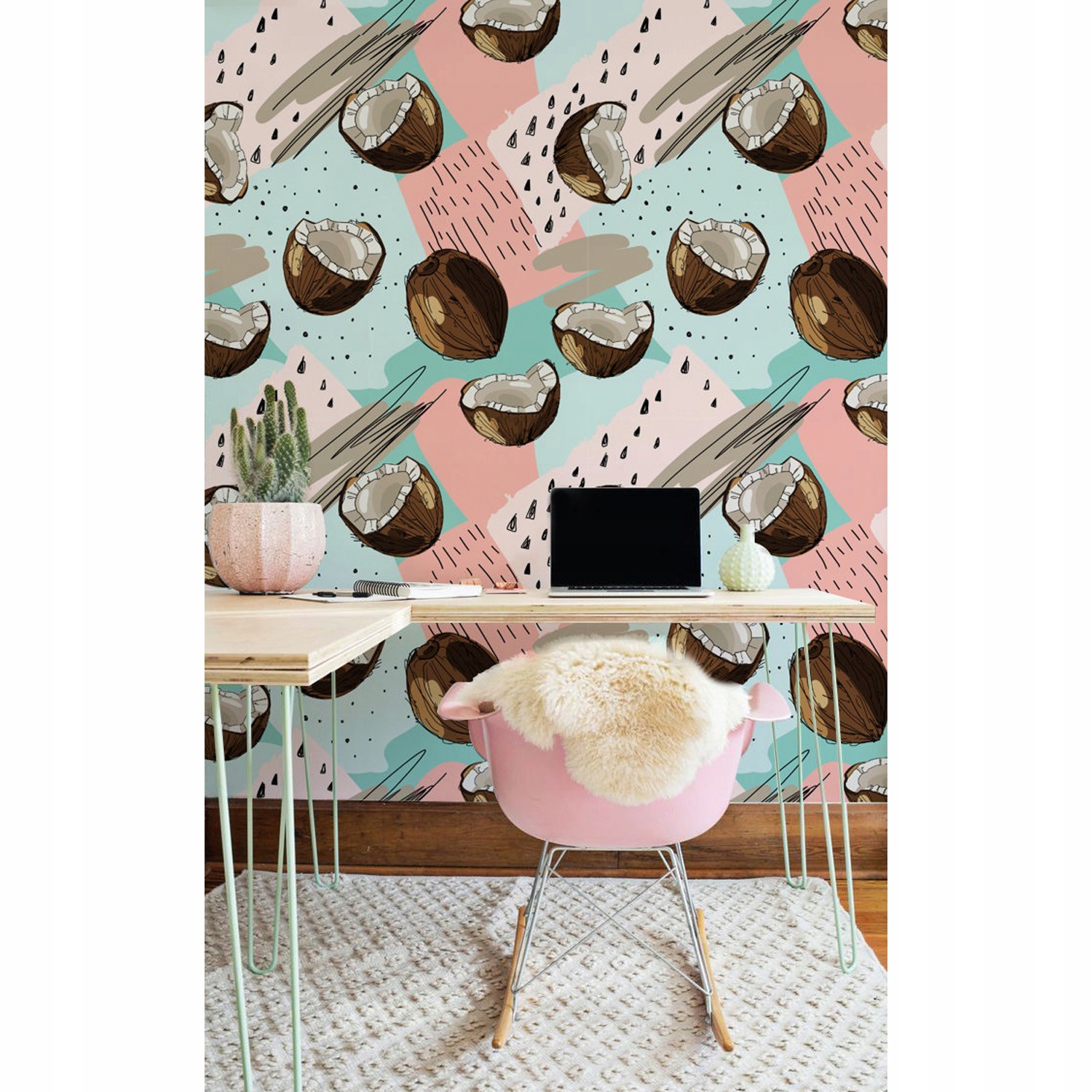 

Fototapeta Kokosowe tropikalne liście 208x146 cm