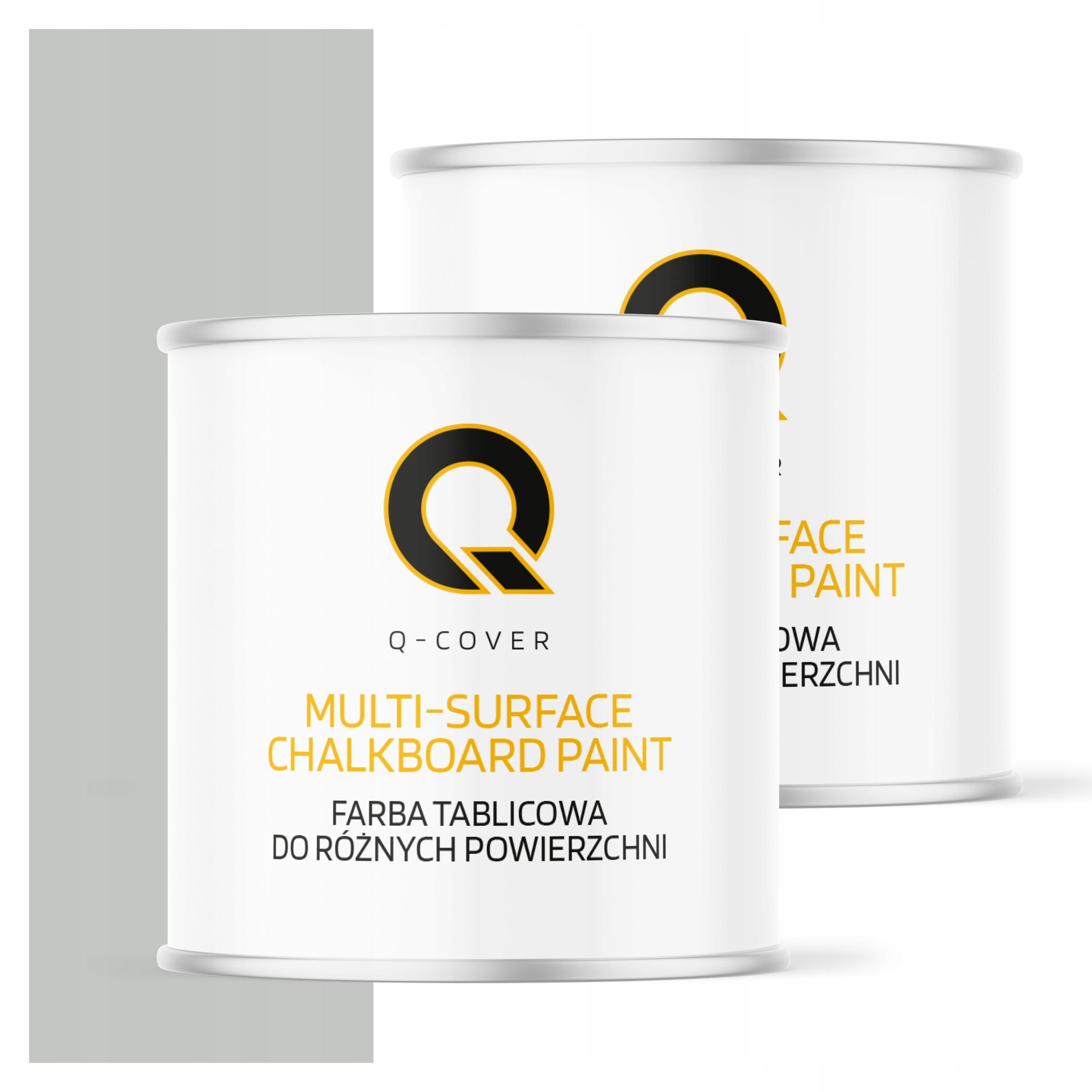 Dekoratívna tabuľová farba Dobre kryjúca 2,5L Sivá Jasná RAL7035 Matná