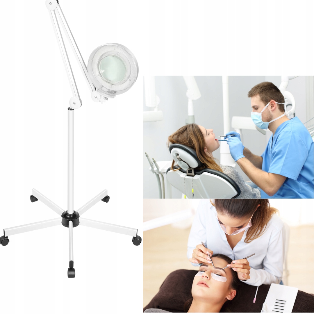 Zvětšovací Led lampa Kosmetická Stojící Profesionální Tetování Kabinet