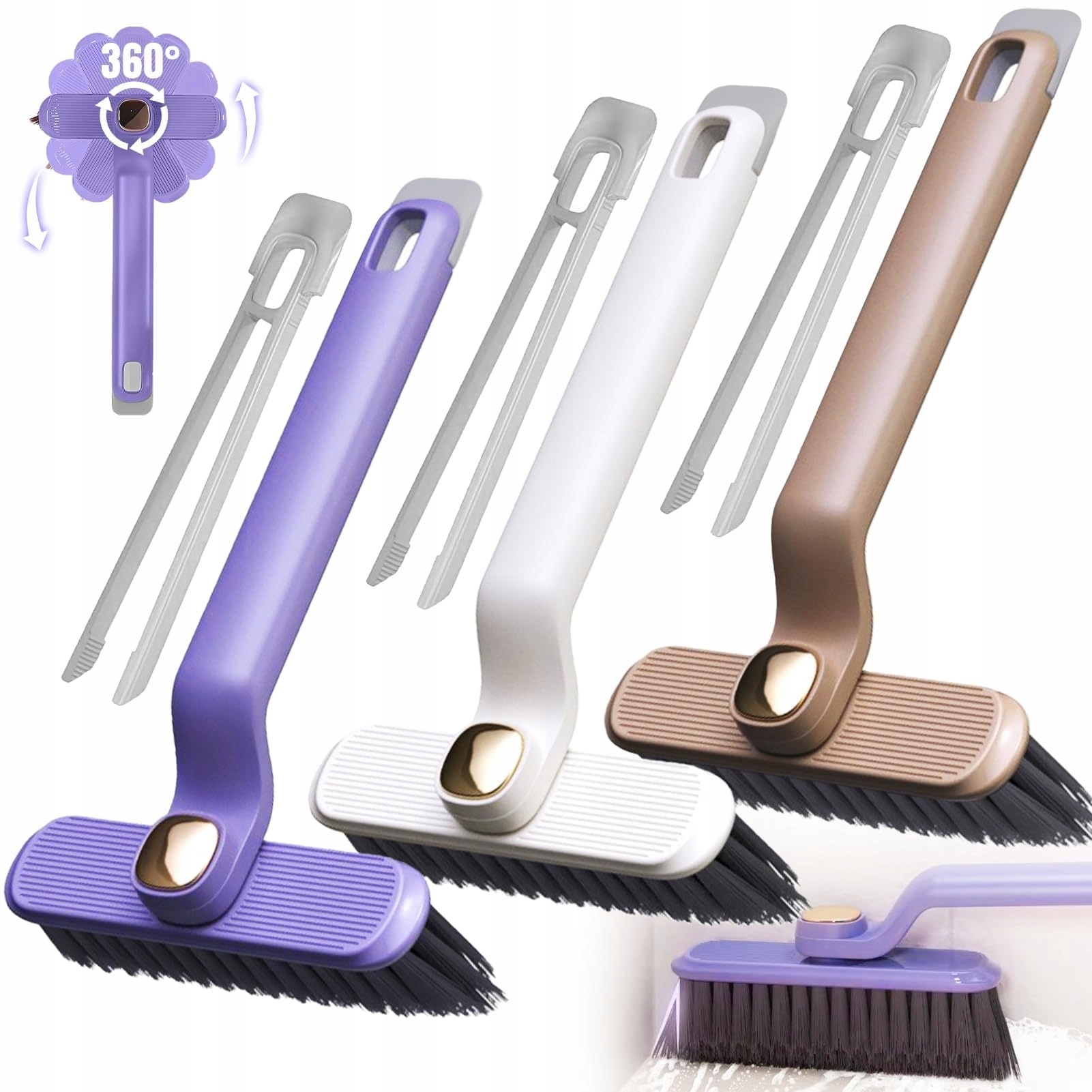 Sada kartáčků na spáry Rotační kartáč na čištění spár