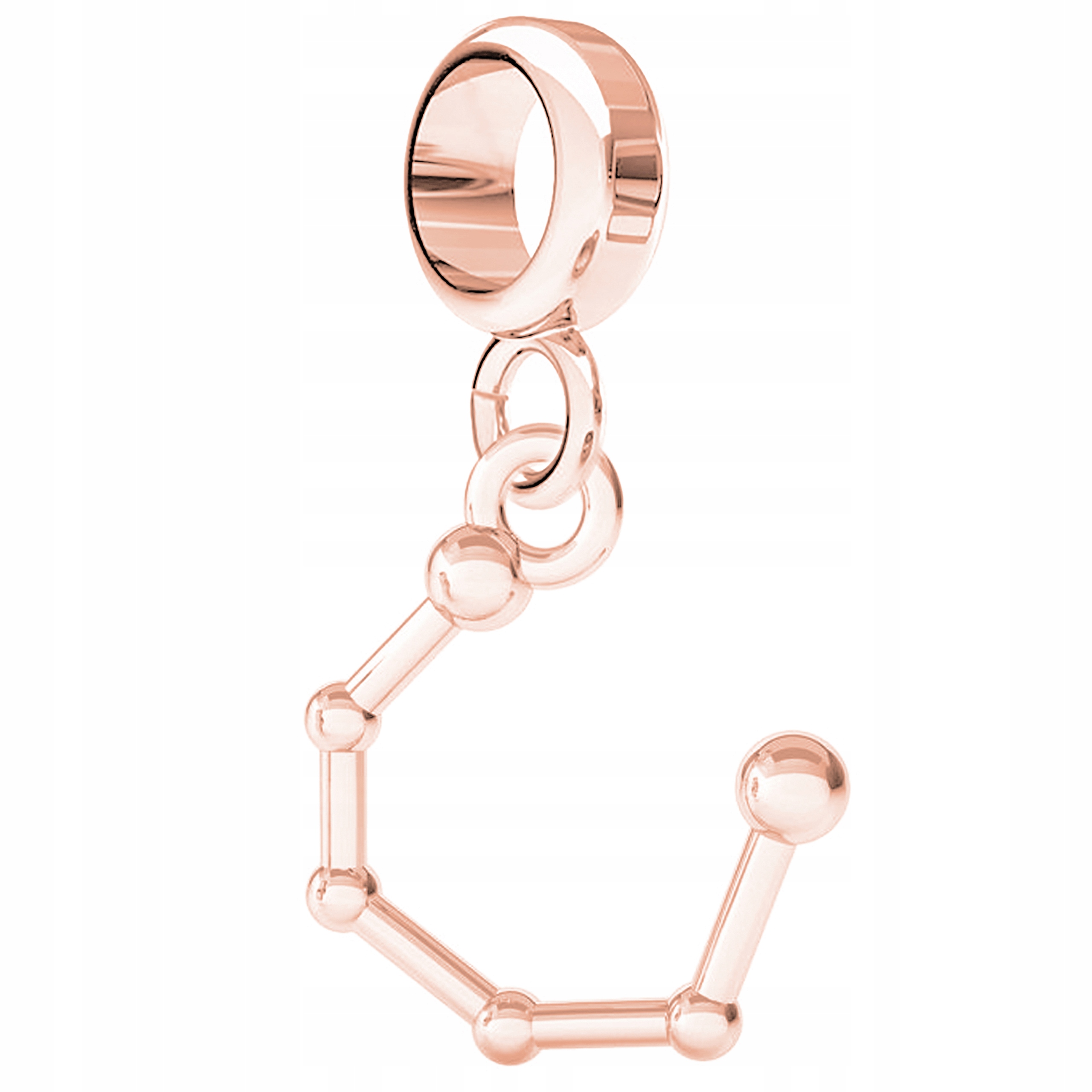 Přívěsek Souhvězdí, růžové zlato, stříbro 925