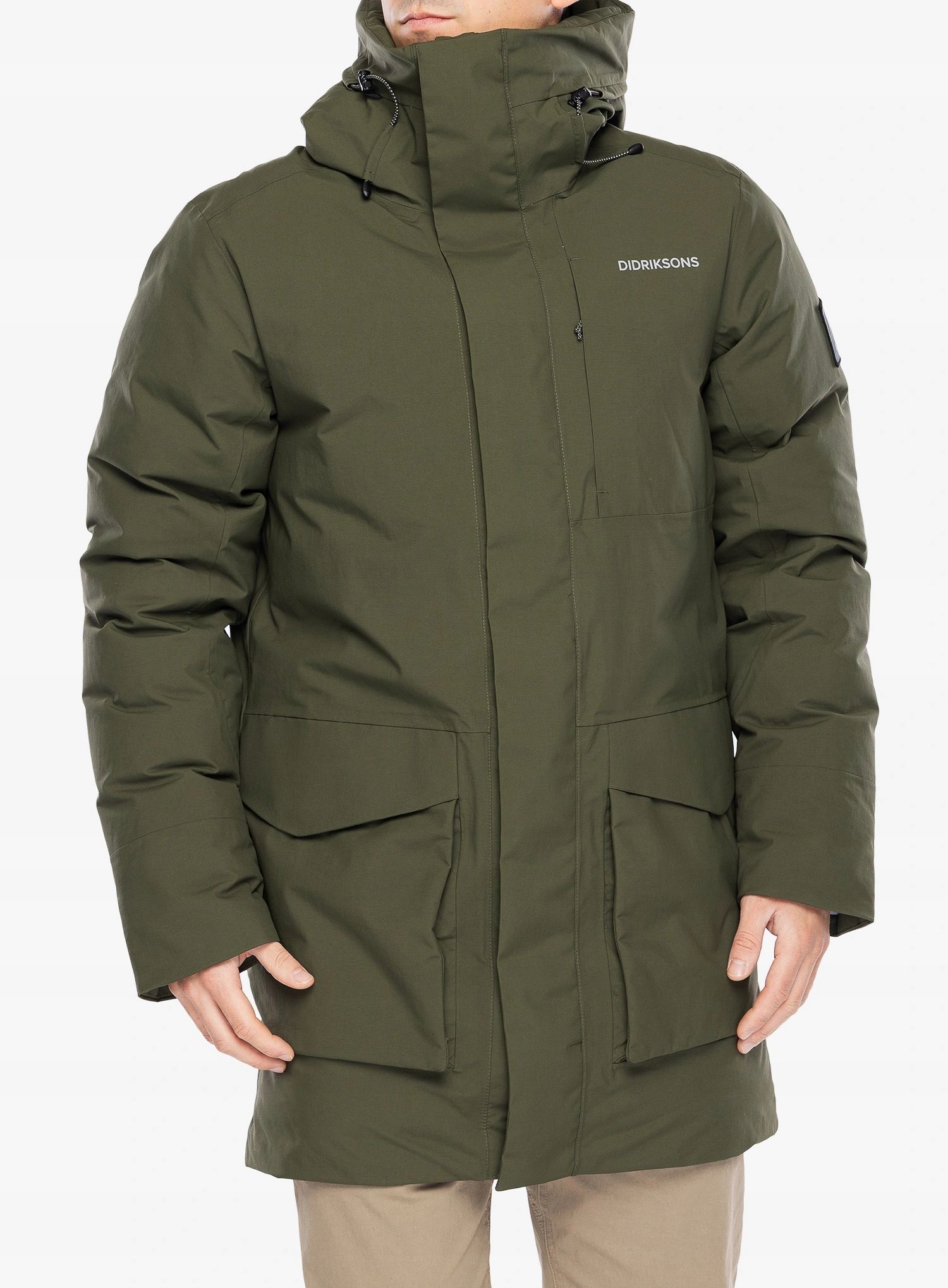 Kabát Didriksons Akilles Parka 2 deep green M