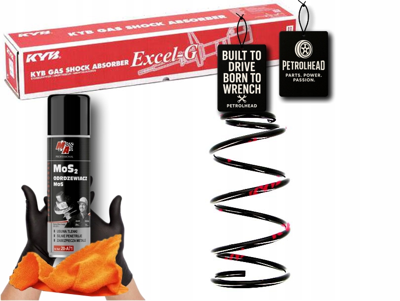 Pružina Zavěšení Přední L/p Volvo V40 1.5-2.0D 03. #Petrolhead Pro+ Kit1